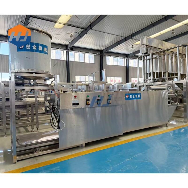 Alternative view of Small Pressed Tofu Sheets Machine