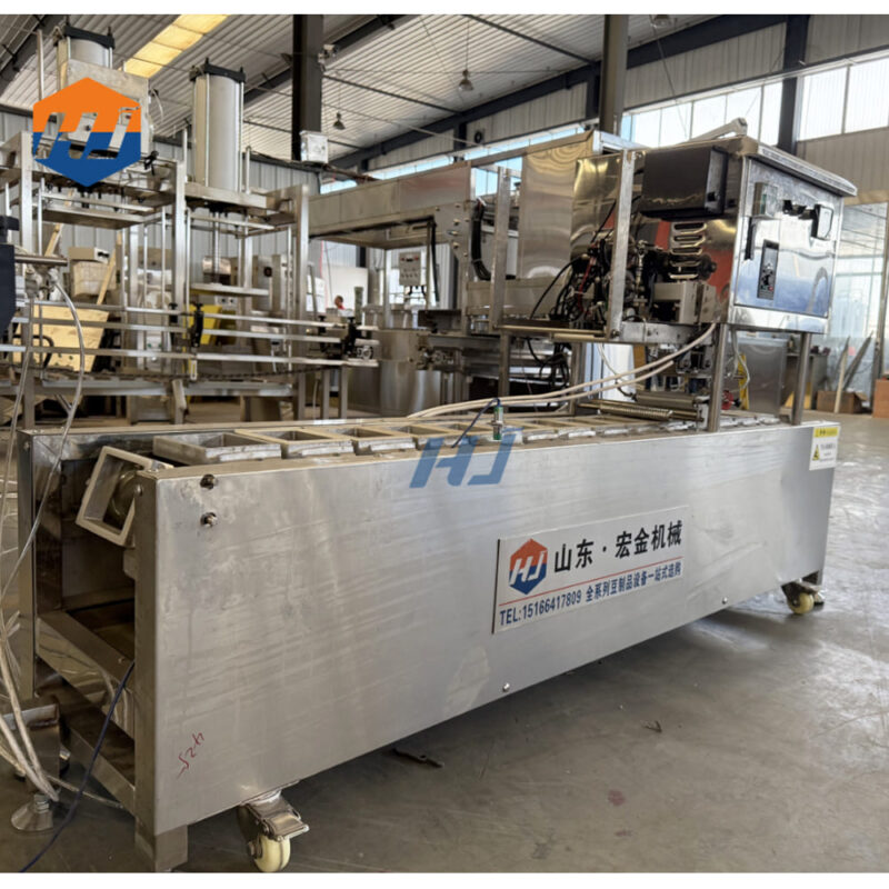 Alternative view of Automatic boxed tofu packaging machine