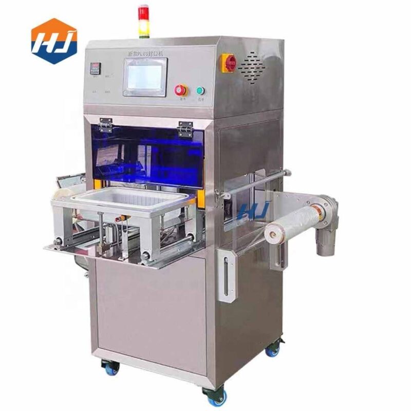 Boxed tofu packaging machine