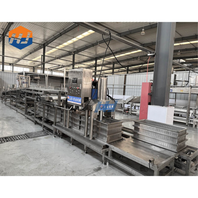 Alternative view of Duplex Folding pressed Tofu Sheet Machine