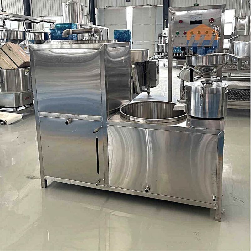 Alternative view of Four-press Tofu Machine