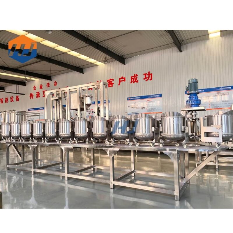 Alternative view of Rotary Bucket Tofu Coagulation Machine