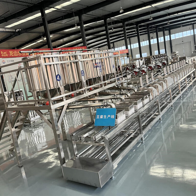 Alternative view of Semi-automatic Tofu Machine