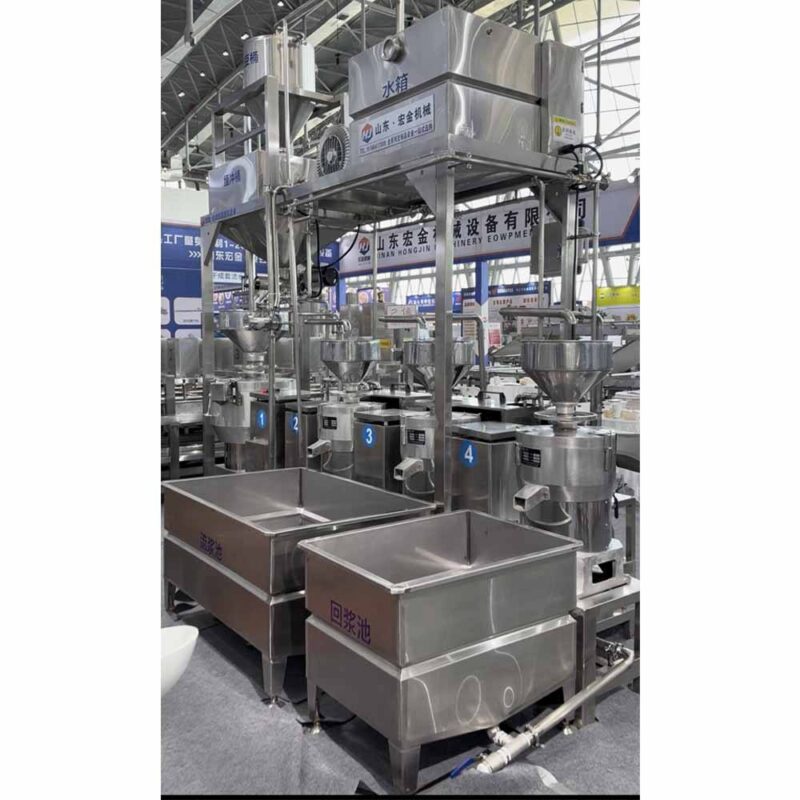 Alternative view of Quadruple Soybean Grinding Machine