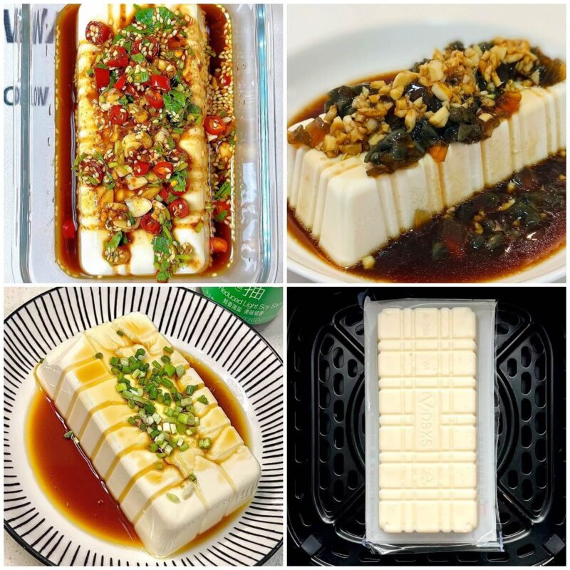 Alternative view of Lactone tofu product line